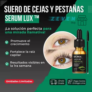 SerumLux - Crecimiento de Cejas y Pestañas en un Instante